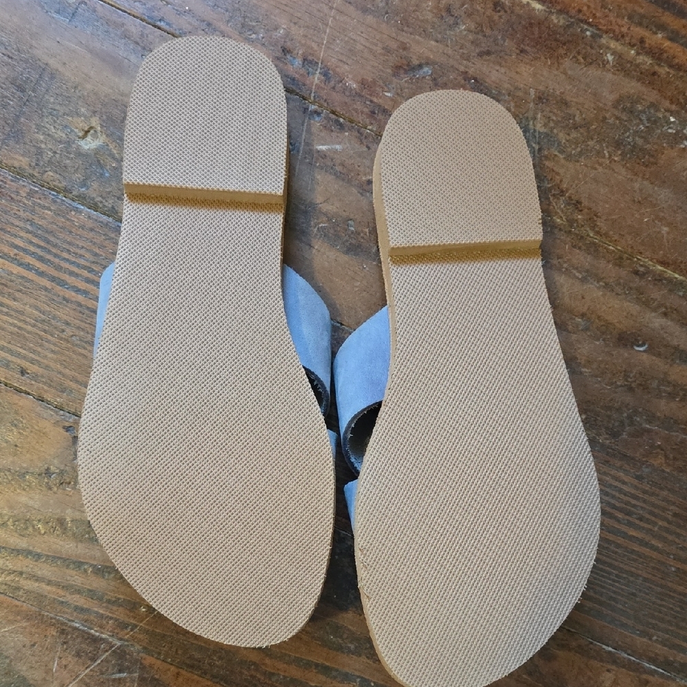 Pagonis Greek Sandals in Gray and Tan - Picture 2 of 2